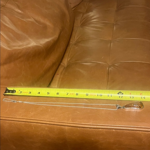 925 amber pendant necklace - Picture 10 of 11